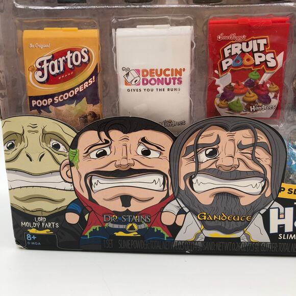 Hangrees Worlds Poopiest Wizards Slime Making Parodies Set Gandalf Voldemort NIB - Picture 2 of 6